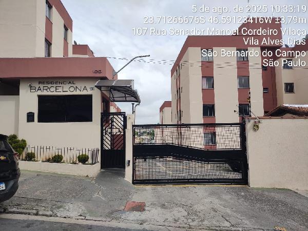 RUA SENADOR MANOEL CORDEIRO VILLACA, N. 100, Apto 34, 3º PAV, BL 2