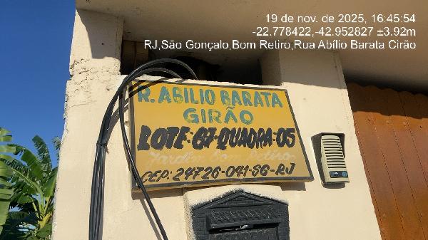 RUA ABILIO BARATA GIRAO, N. 65, LT 69