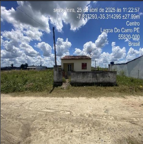 RUA PROJETADA 8, N. SN, QD F LT 11
