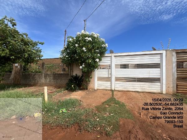 RUA VITORIA ZARDO, N. 2108, CS 01, QD 46 LT 12
