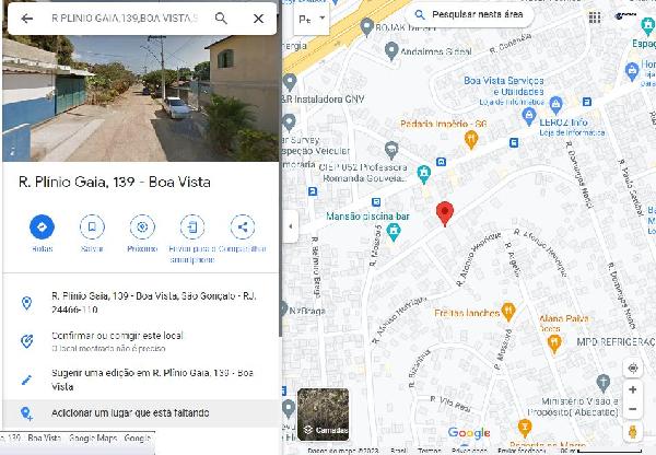 RUA PLINIO GAIA, N. 139, CS 01
