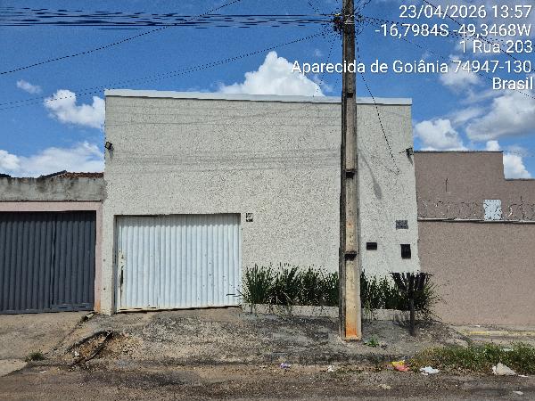 RUA 203, N. SN, LT 09 QD 23 CASA 02