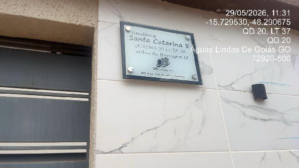 RUA 11, N. SN, Apto 103, LT 38 QD 20 VG 103 1 PAV TERREO