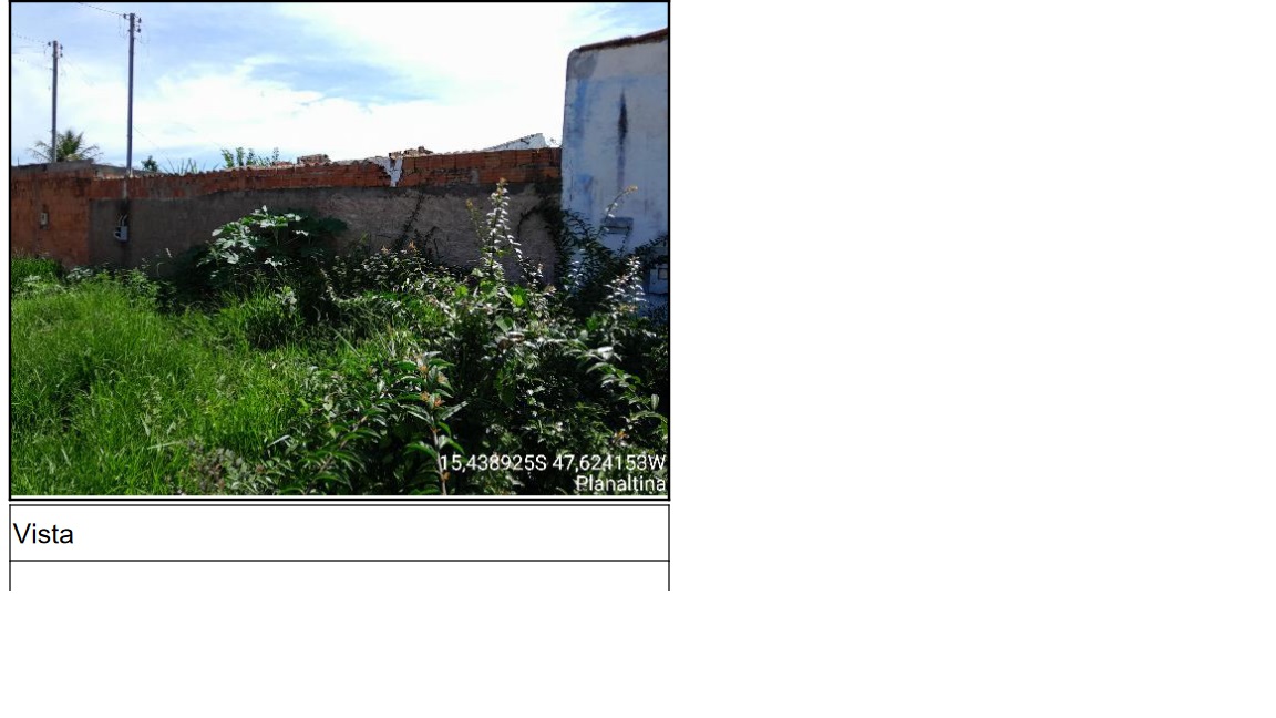 RUA 39, N. 16, QD 12 MR 8