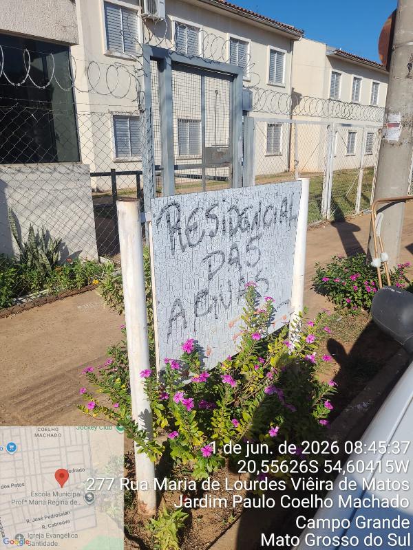 RUA MARIA DE LOURDES VIEIRA MATOS, N. 277, Apto 04, BLOCO 07 1º ANDAR