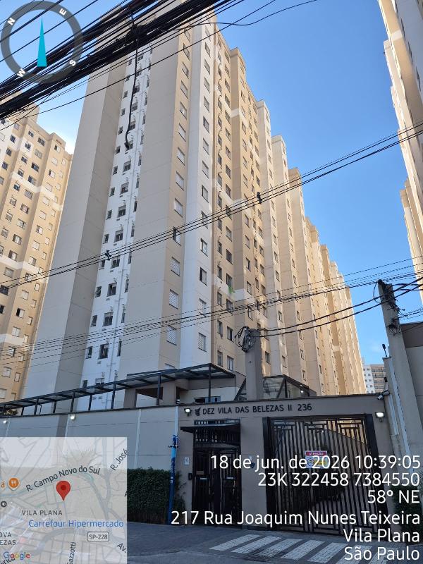 RUA JOAQUIM NUNES TEIXEIRA, N. 236, Apto 119, 11º PAVIMENTO TORRE 2