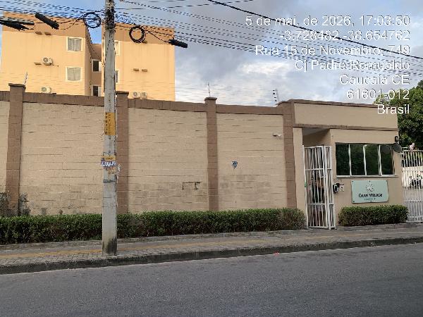 RUA FRANCISCO JOSE FORTE, N. 951, Apto 105, BL 01, TIPO 2Q, PAVIMENTO TERREO.