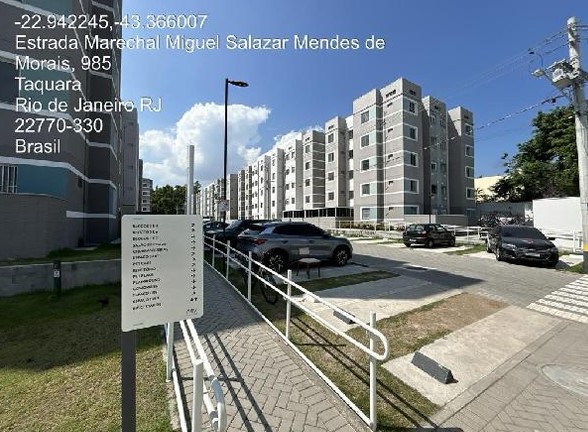 ESTRADA MARECHAL MIGUEL SALAZAR MENDES DE MORAES, N. 969, Apto 204, BL 01