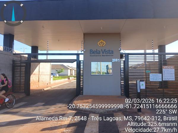 RUA ANTONIO ESTEVAM LEAL, N. SN, CS 02 TERREA SETOR I FAZ TRES LAGOAS
